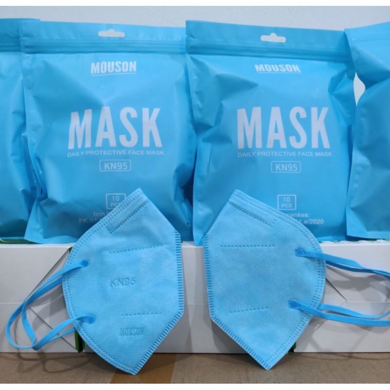 Maker KN95 Mouson Blue Shining Satuan