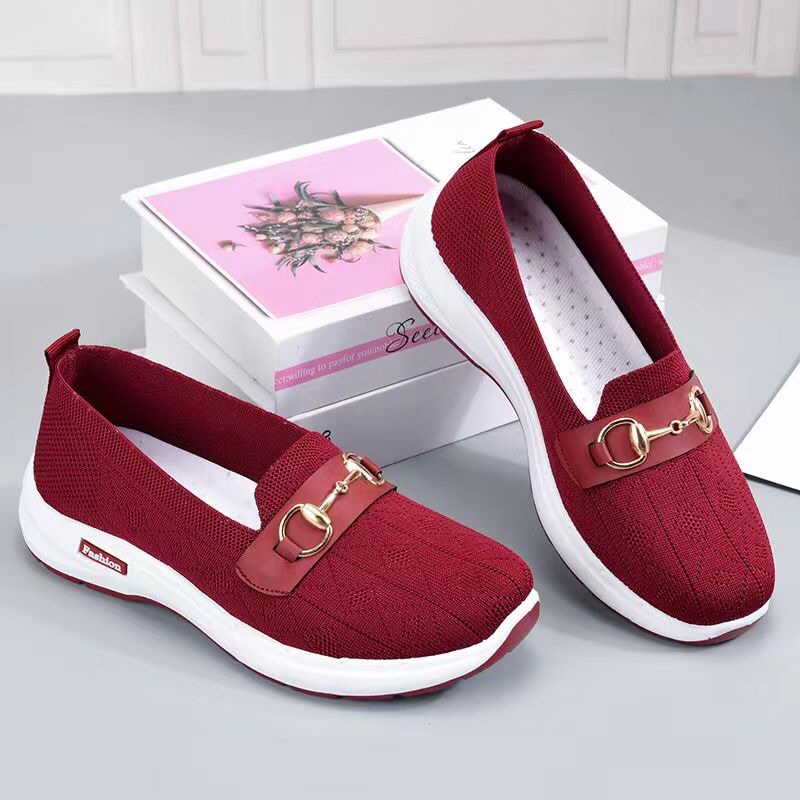 Permata  Sepatu Slip On Wanita JN-2345 Wanita Import Premium Quality