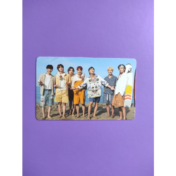 photocard (pc) ot7 bts butter peaches