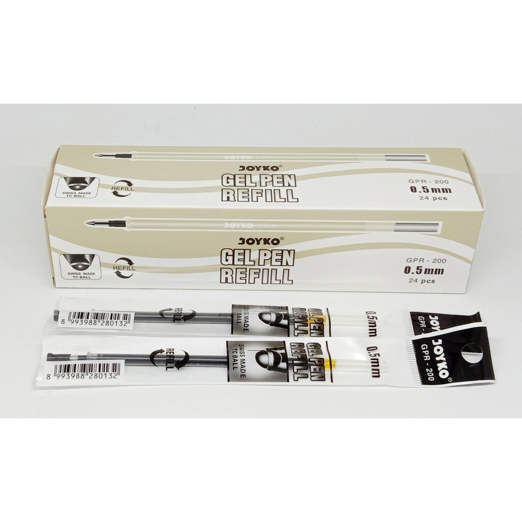 

Refill Gel Pen Joyko GPR-200 ( PACK @ 24 PCS ) - 0.5 mm