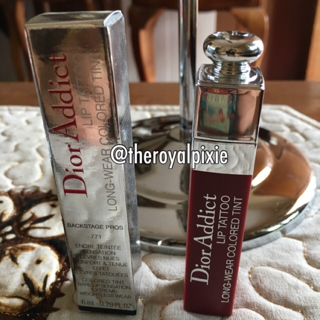 Dior Addict Lip Tattoo 771 Natural Berry Dior Lip Tattoo Preloved