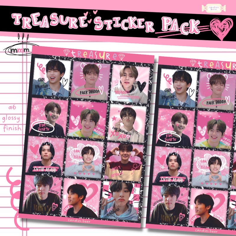 

[Candies Bear] Treasure Sticker Pack