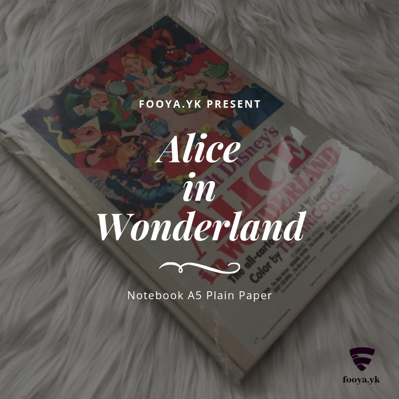 

Notebook "Walt Disney Vintage - Alice in Wonderland" (READY STOCK)