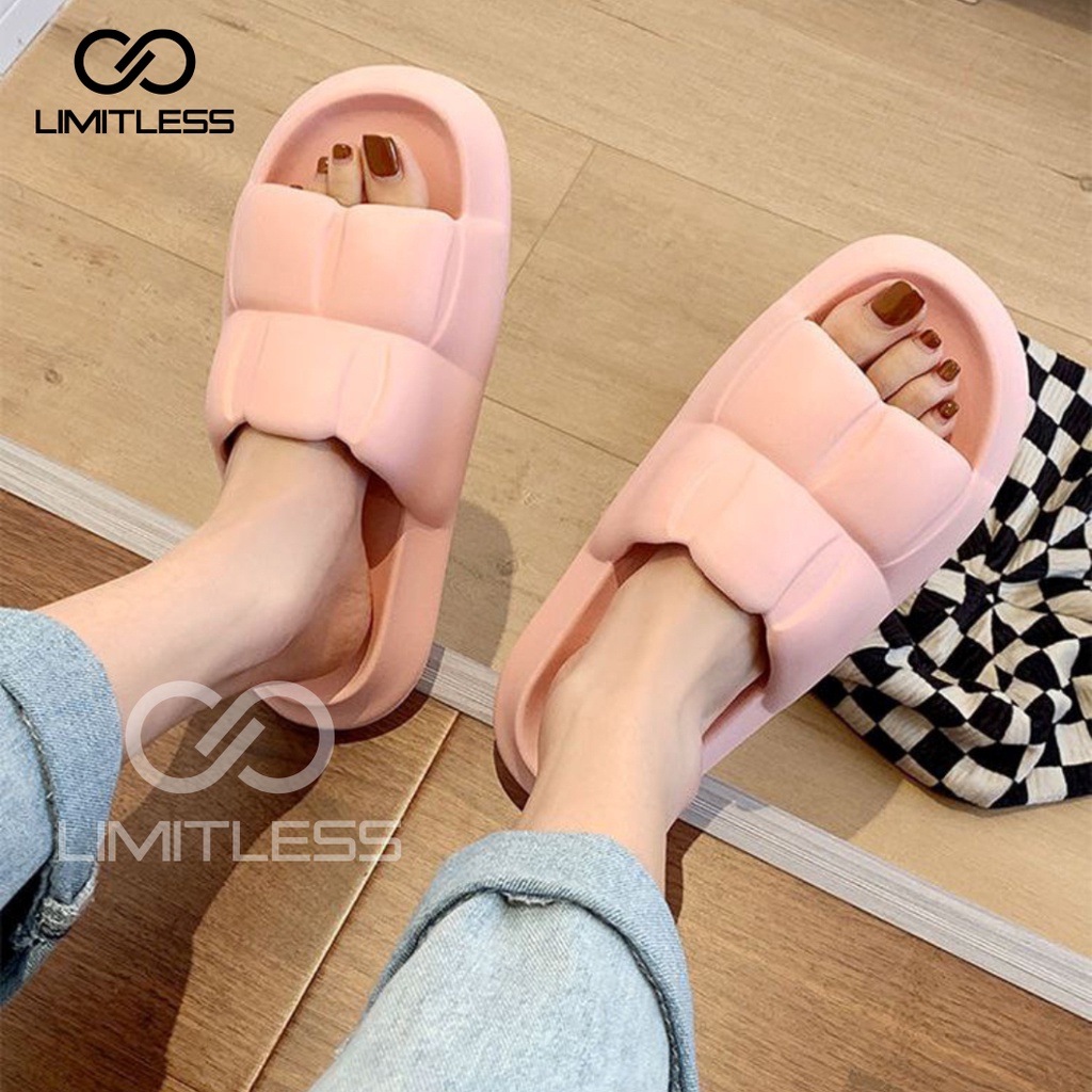 Sandal Wanita Rumah Extralight Phylon Sendal Jelly Cewek Korea Comfortable Terbaru Sandal Selop Wanita