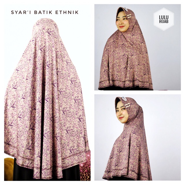 Jilbab Batik Syari