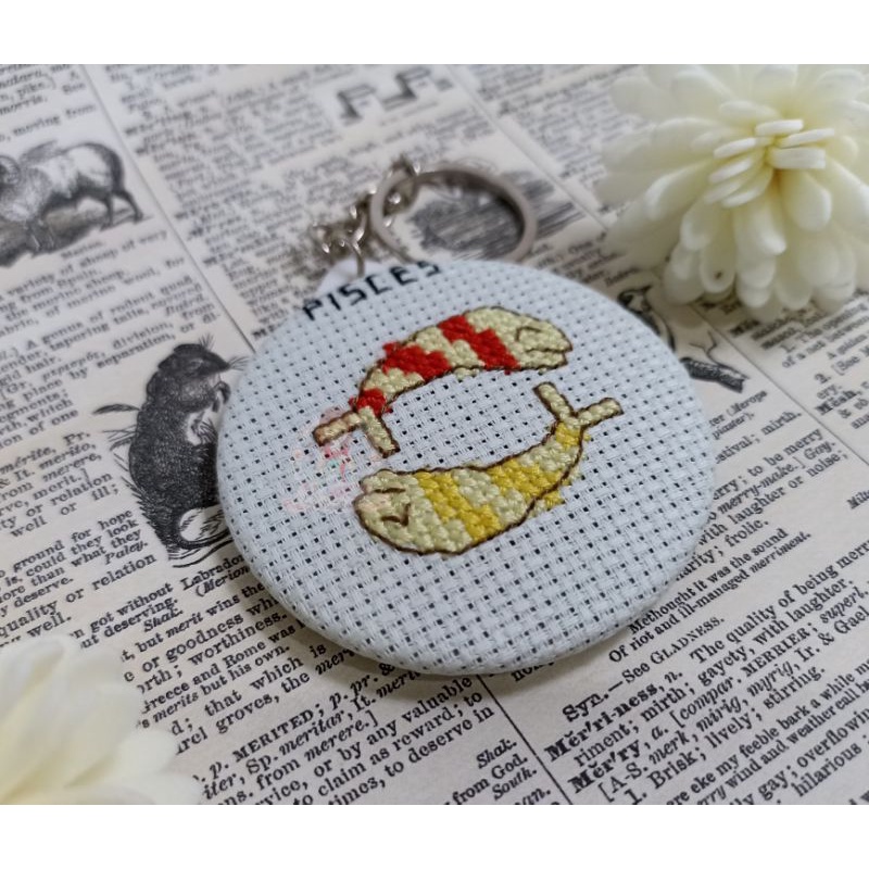 Gantungan Kunci Kristik Zodiak Pisces