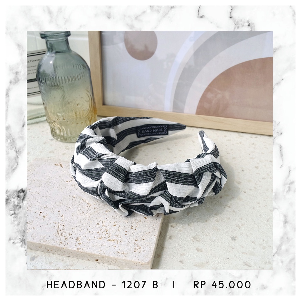 HEADBAND / BANDO STRIPES GARIS - 1207