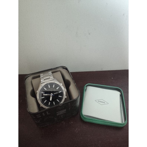 Fossil BQ2579 Brox Analogue - Digital Stainless Steel Watch