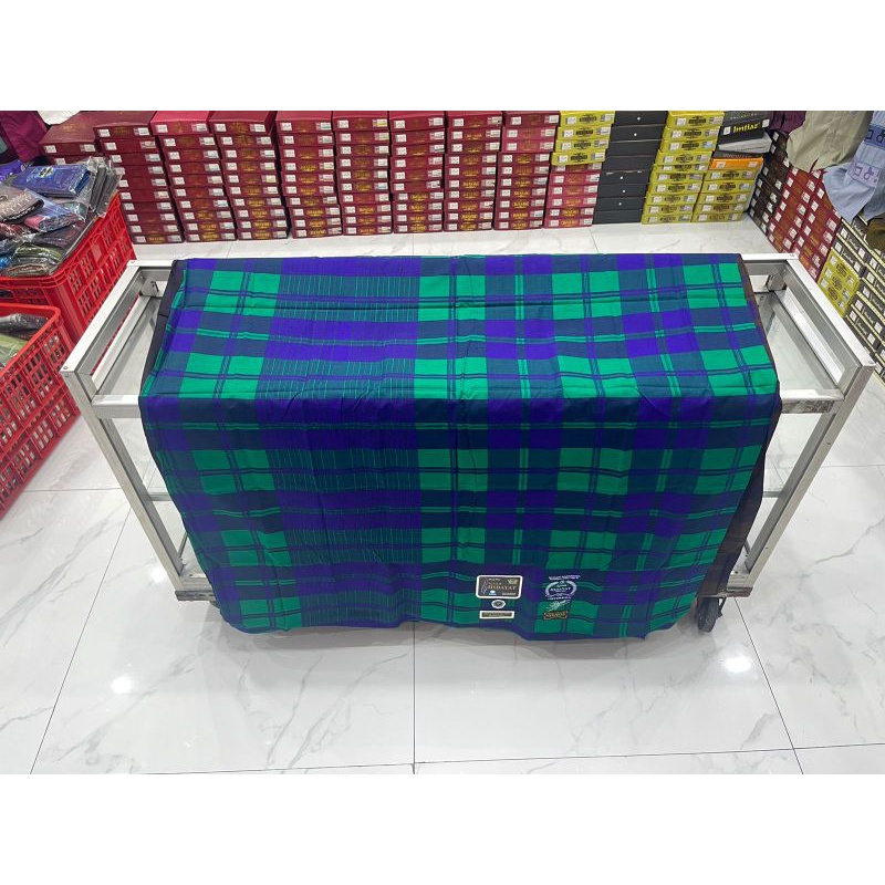 BISA COD - Sarung Tenun Sutra Hidayat KDT Kotak BHS