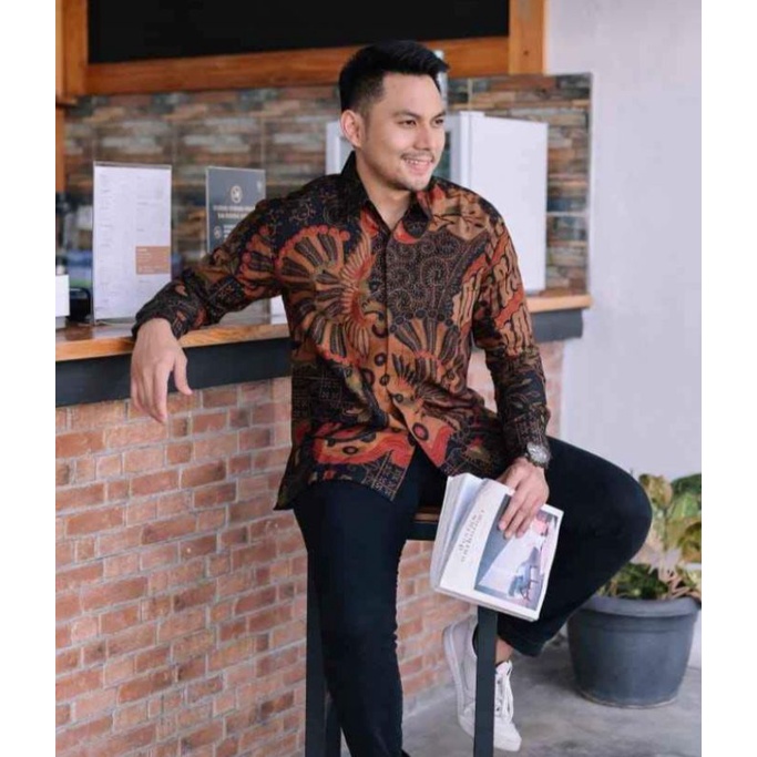 kemeja batik pria full furing SLIM FIT