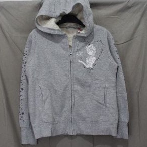 sherpa  uniqlo x disney rapunzel jacket bulu sherpa