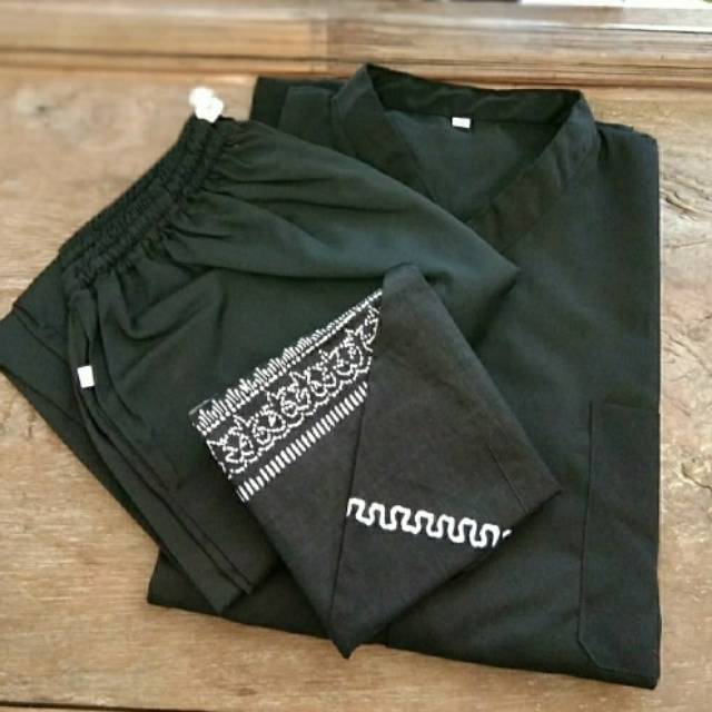 Baju Samin Set pakaian adat Khas Blora M-XXXXXL