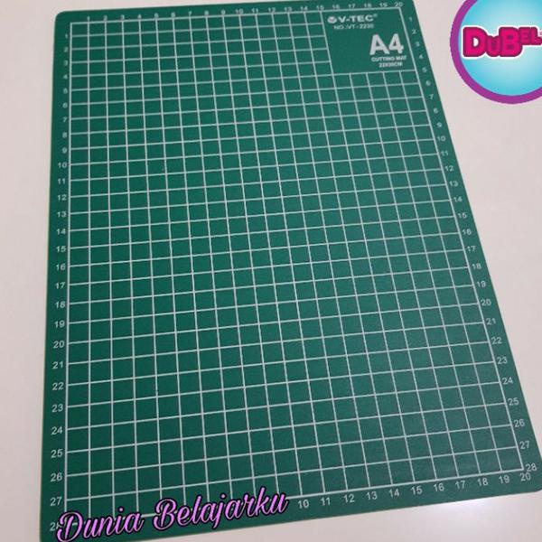 

Cutting Mat A4 Vtec VT-2230 / Papan Alas Potong A4 / 2 Sisi
