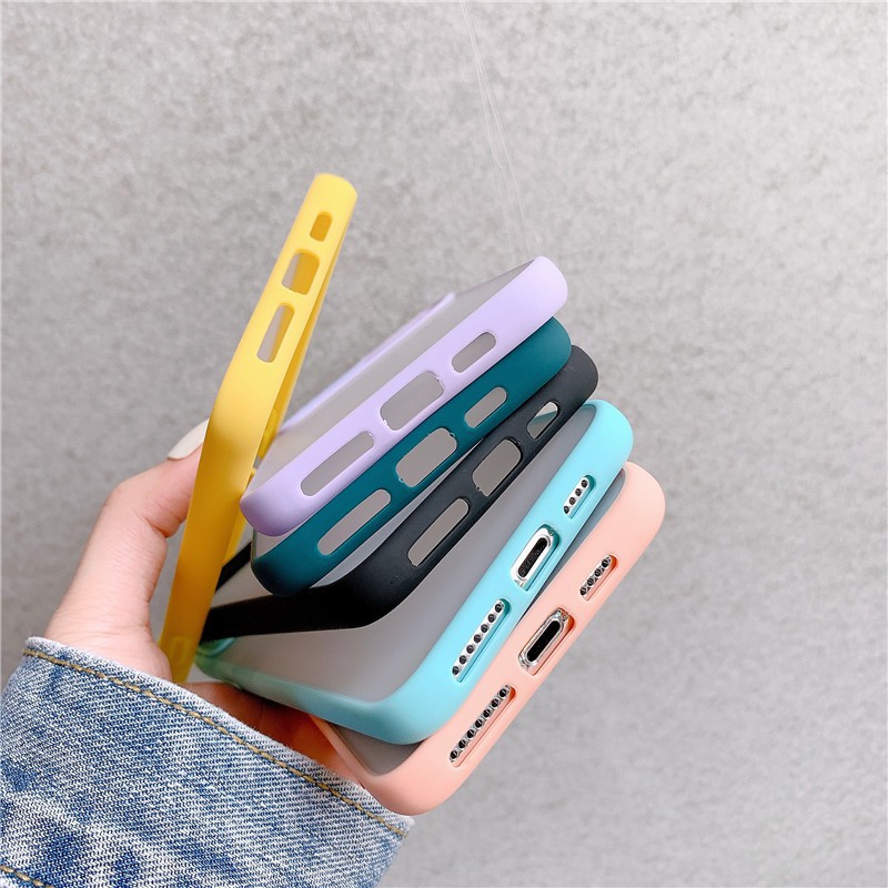 【Ready Stock】iPhone case iPhone 12 Slide Camera Lens Protection Phone Case for IPhone 11 Pro Max X XS Max XR 6 6S 7 8 SE 2020 Plus X Matte Transparent Hard Back Cover