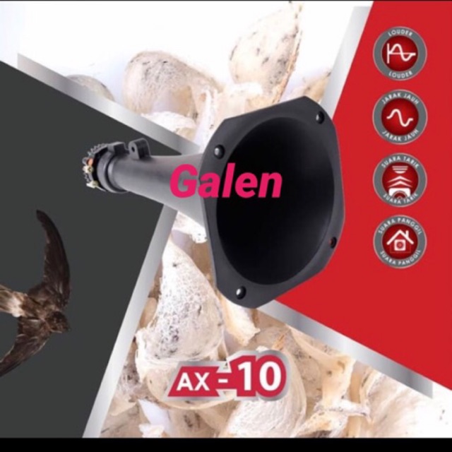 Audax ax 10 magnet neodymium tweeter speaker panggil