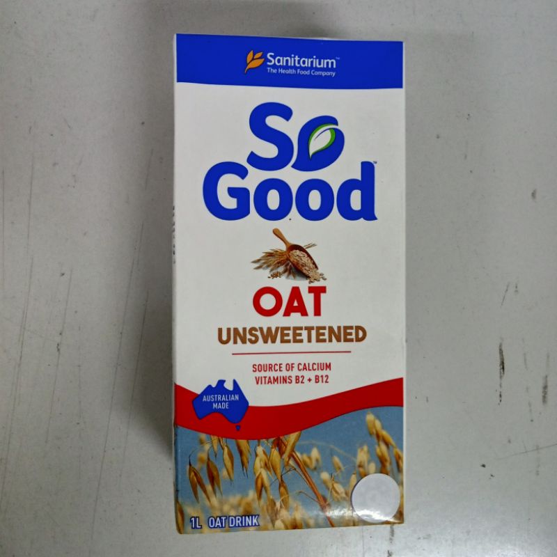 

(MINUMAN) SANITARIUM SO GOOD OAT UNSWEETENED 1000ML