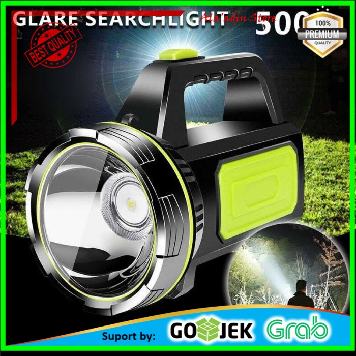 Senter Led Super Terang TaffLED Senter LED Super Bright Rechargeable 10W 13500 Lumens