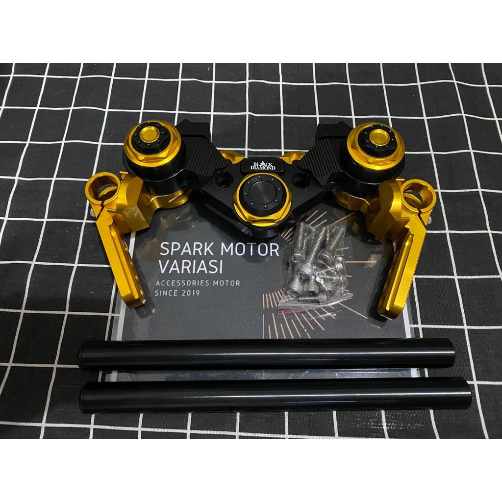 Stang jepit Black Diamond untuk PCX dan Nmax