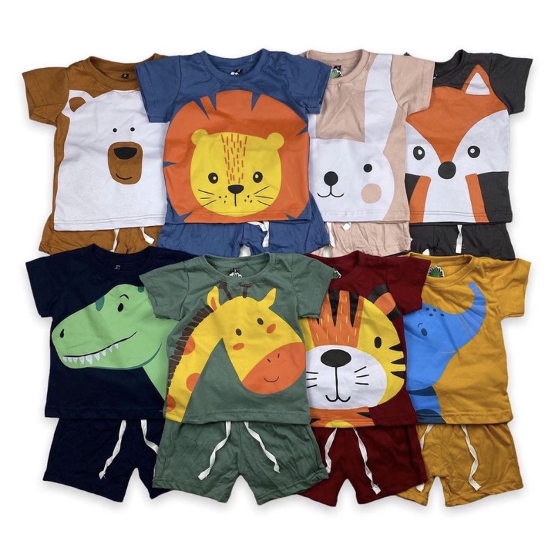 PINEAPPLE KIDS BABY SET TEE OVERPRINT by Pineapple kids