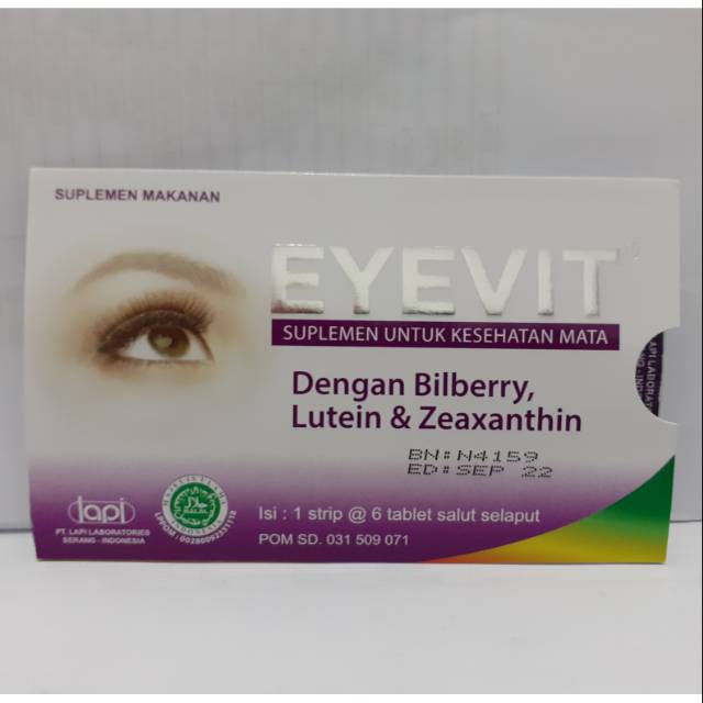 Suplemen vitamin mata Eyevit