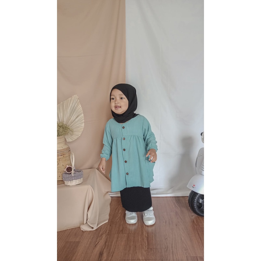 TokoMilkan Dress Baju Anak Perempuan Mayesha Dress | Pakaian anak Umur 1 - 6 Tahun