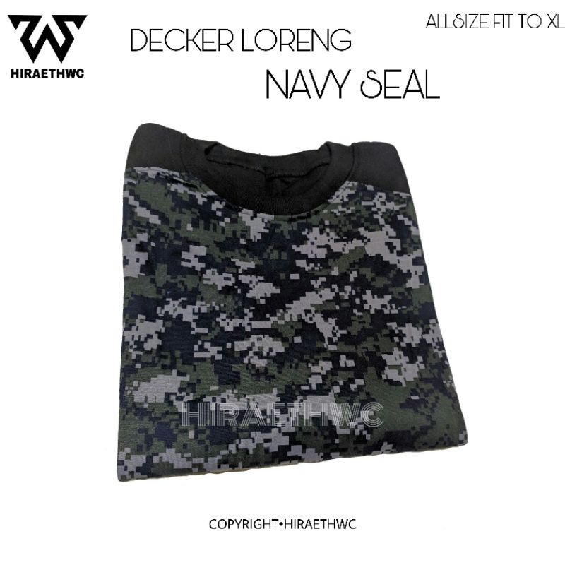 KAOS LORENG NAVY SEAL [TERMURAH]