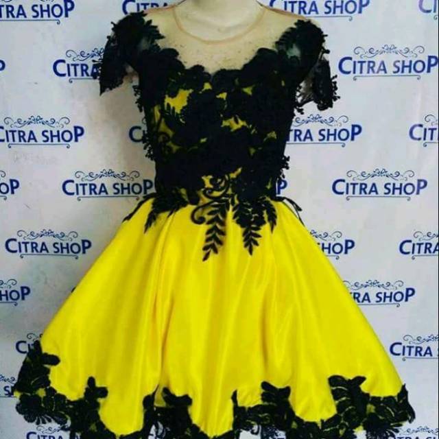 Gaun pendek /gaun pesta/gaun penyanyi