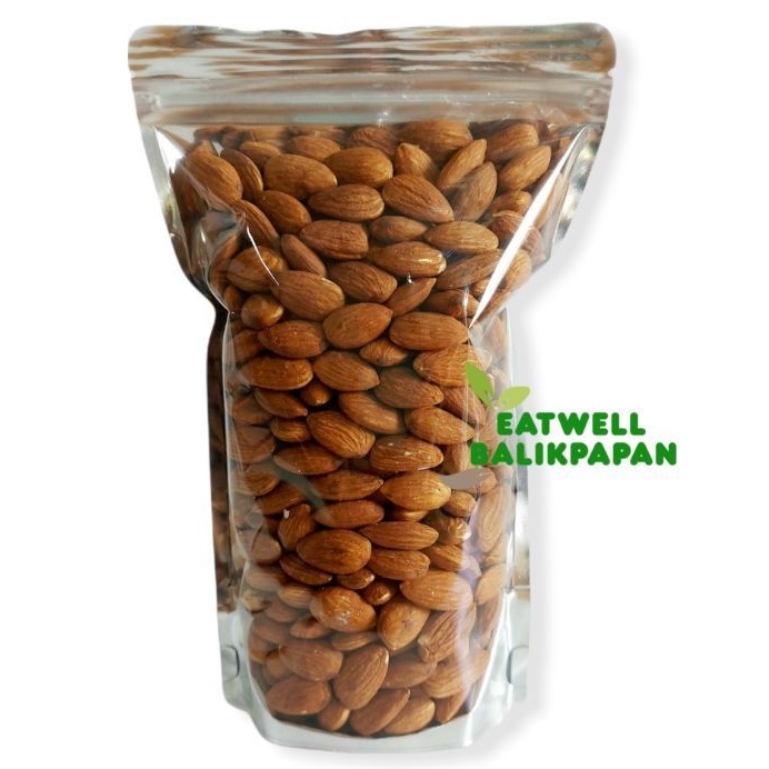 

ROASTED ALMOND / ALMOND KUPAS PANGGANG 1KG GRADE A BALIKPAPAN