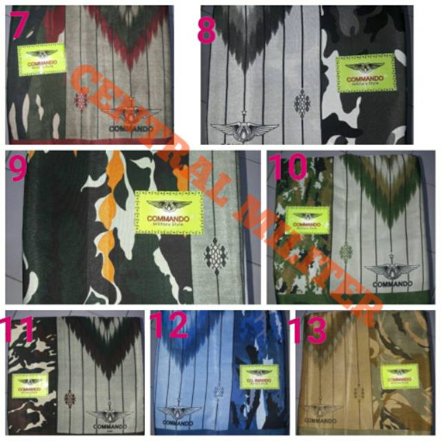 Sarung Loreng / Sarung Motif Doreng