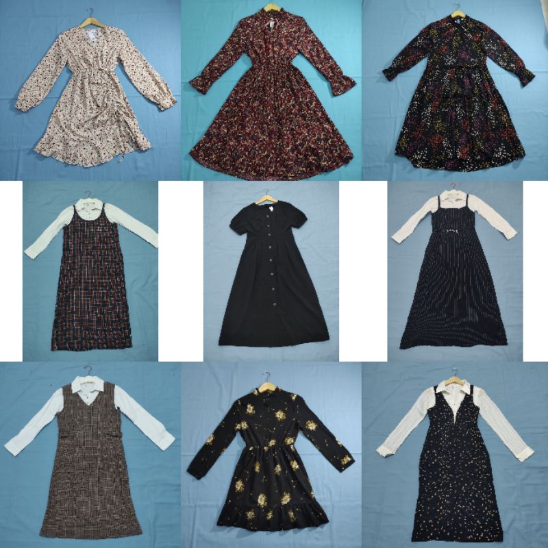 Katalog Dress Tunik Oneset Overall OL Korean Style Premium