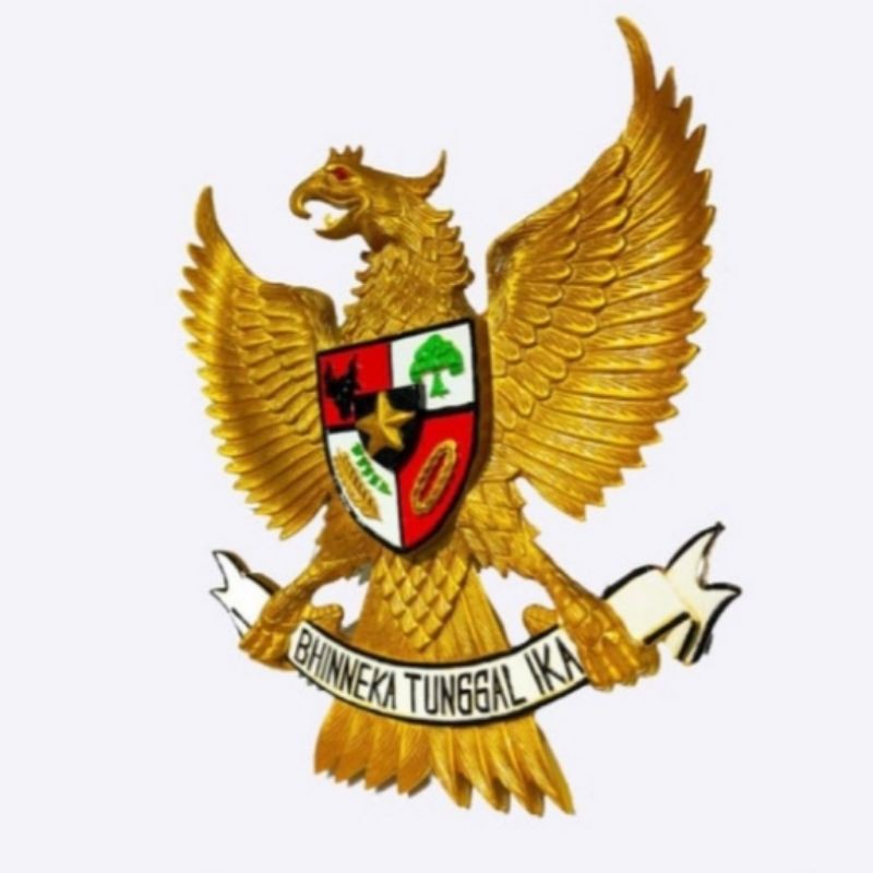 Burung Garuda Kayu Jati 40 x 40 cm