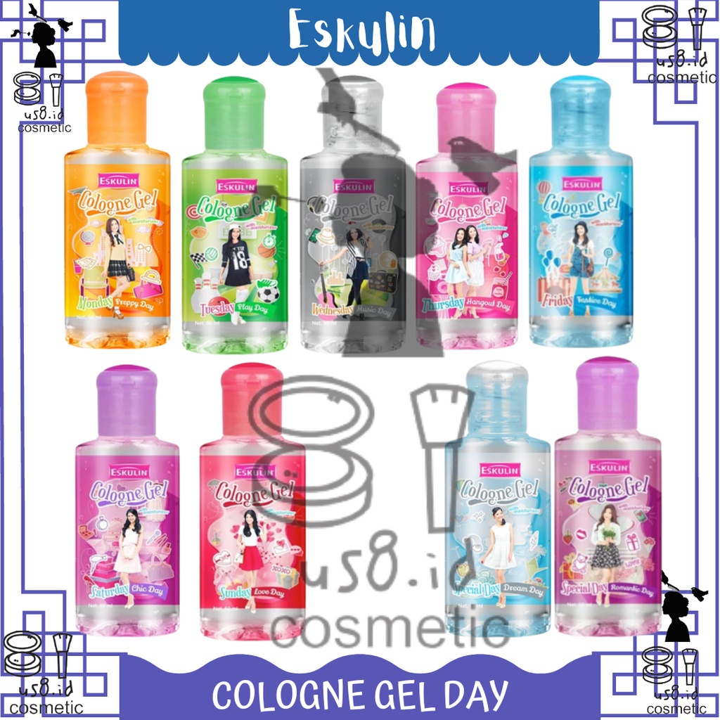 Eskulin Cologne Gel 50 ml || ESKULIN KIDS Splash Cologne 60ml