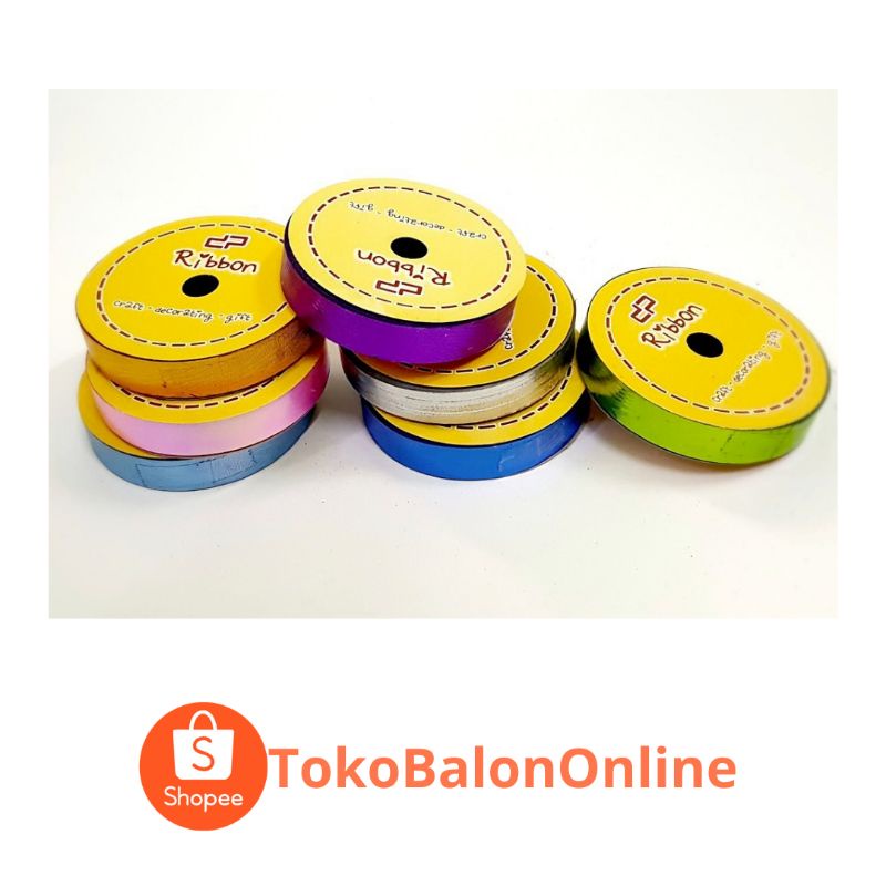 

bfs Pita curling decor flower craft kado ribbon panjang ± 14 meter ukuran ± 18 mm untuk dekorasi pesta ulang tahun curly PITA PENDEK balon foil surabaya balonfoilsurabaya balon foil surabaya balonfoilsurabaya