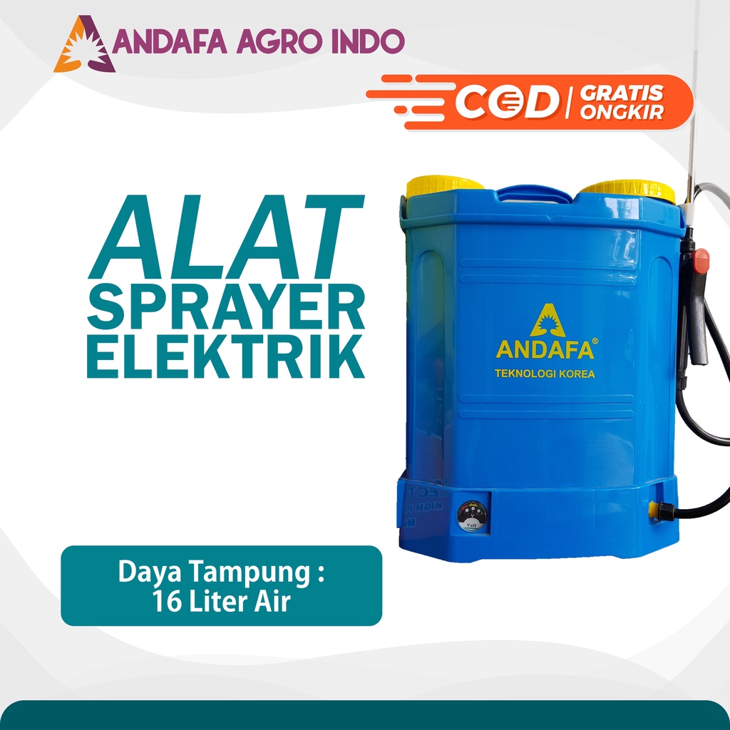 Sprayer Elektrik 16 Liter Alat Semprot Pertanian Tengki Semprot Elektrik