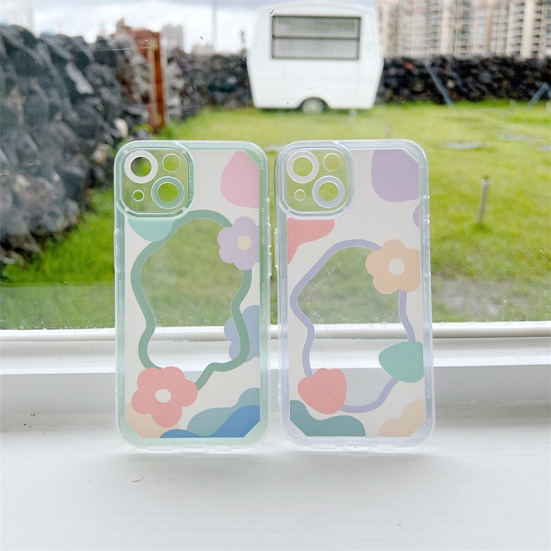 Soft Case Silikon Transparan Motif Duffy Bear Untuk Iphone 13 12 11 Pro X XS Max XR 7 8 Plus SE