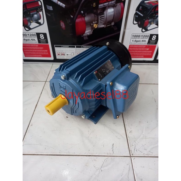 Dinamo Elektromotor 2Hp rpm 1400 3Phase