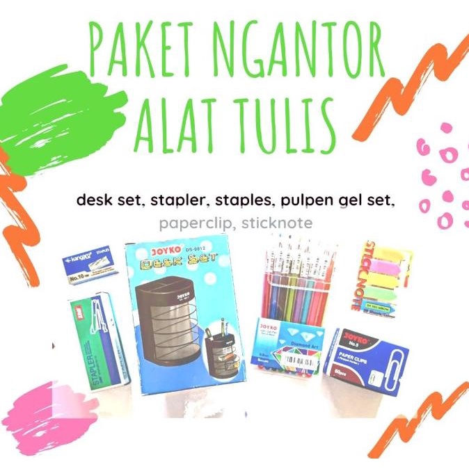 

Paket Alat Tulis buat Kantor & sekolah full