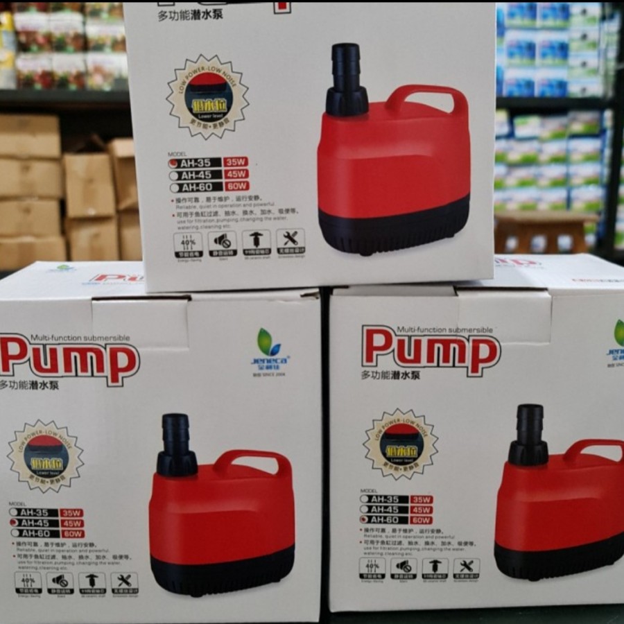 Pompa Celup Hidroponik Water Pump JENECA AH35 Aquarium Pump