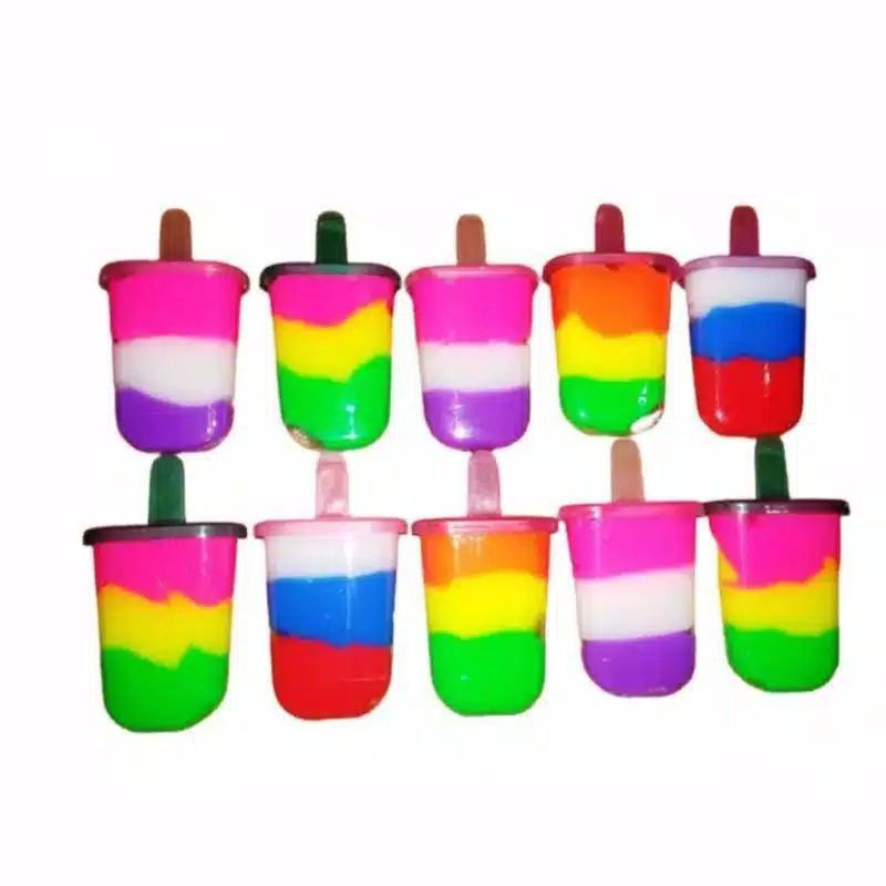 10 pc slime original murah slime tofu murah slime original slime slem slime murah slime jumbo slime tofu