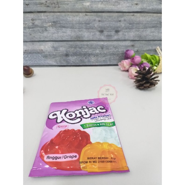 Konjac Grape Sachet 6gr/Konjac Anggur Sachet