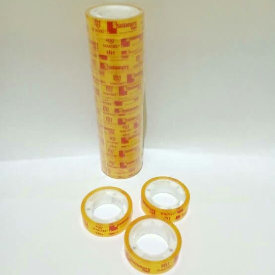 

NACHI ISOLASI SOLASI SELOTIP TAPE BENING KECIL PEREKAT per biji PODOTUKUSHOP