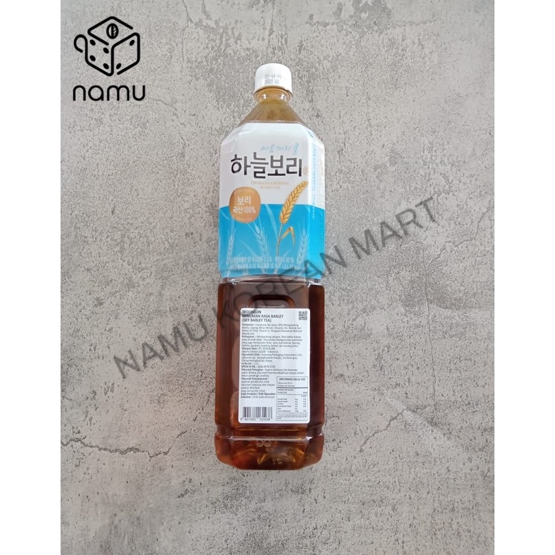 

Woongjin Sky Barley Tea 1,5L Minuman Rasa Barley / Minuman Teh Barley / Minuman Korea