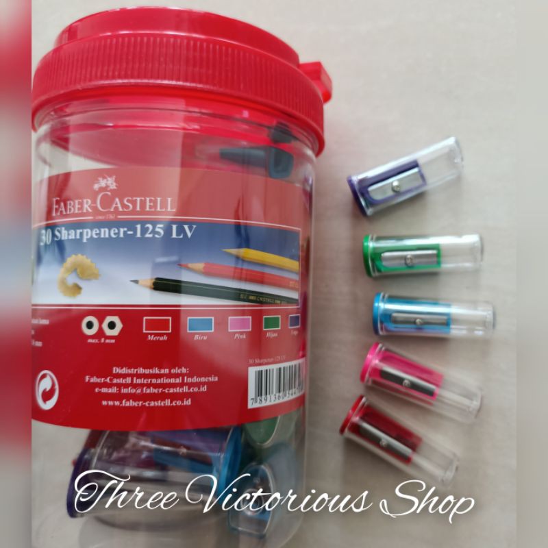 

Original rautan pensil faber Castell sharpener 125 LV