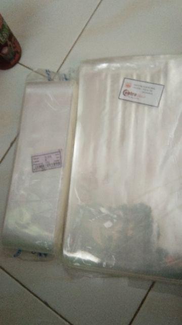 Plastik  Mika Bening 18x30 Cm Tebal Cocok Untuk Keripik / Kerupuk