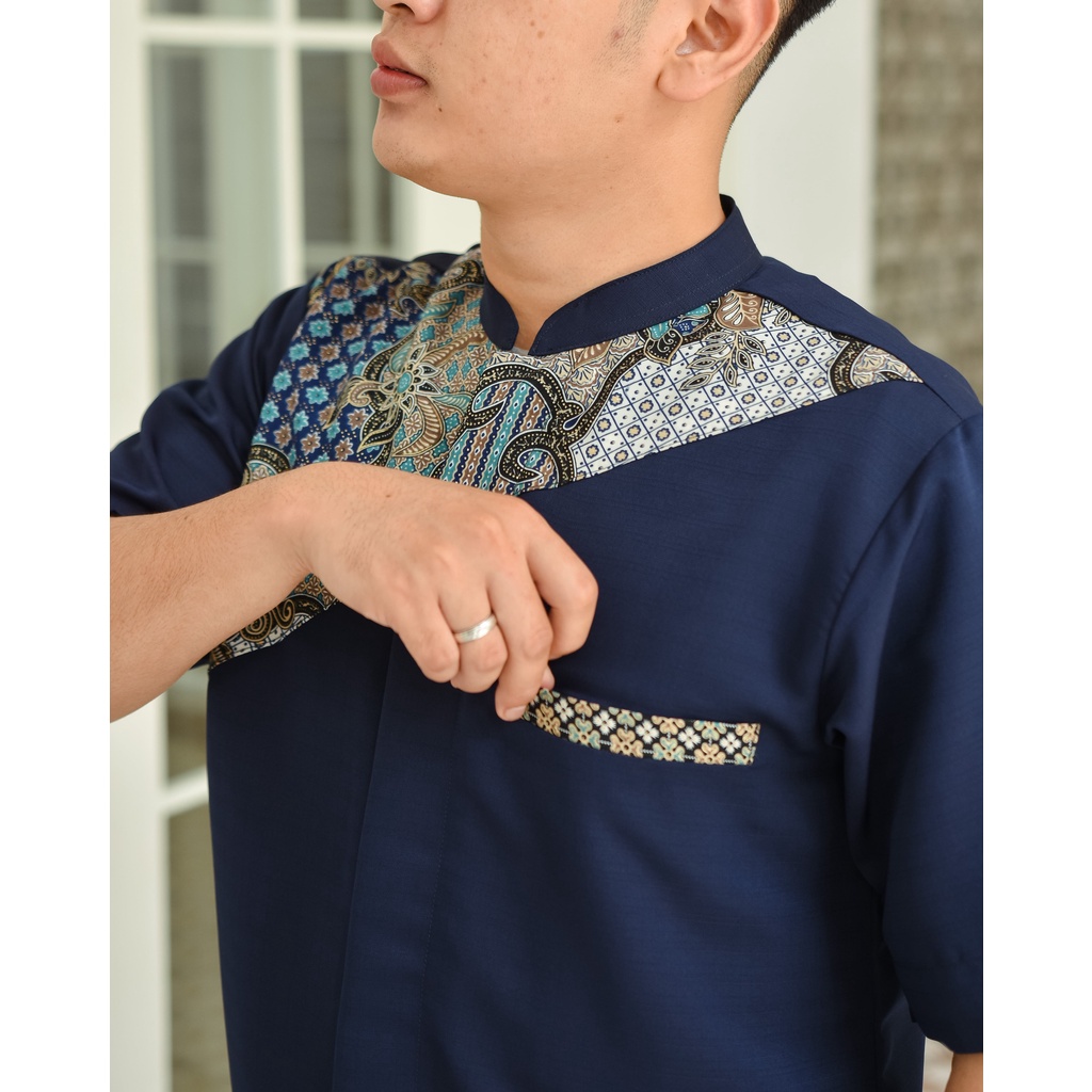 Baju Muslim Gamis Alifa Batik Couple