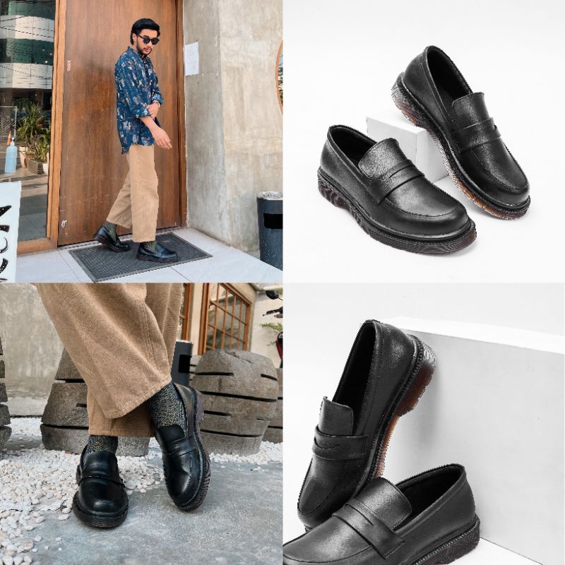 Sepatu Slip On &quot;LUIS MEN SHOES&quot;LALALKI MEN LIKEPROJECT