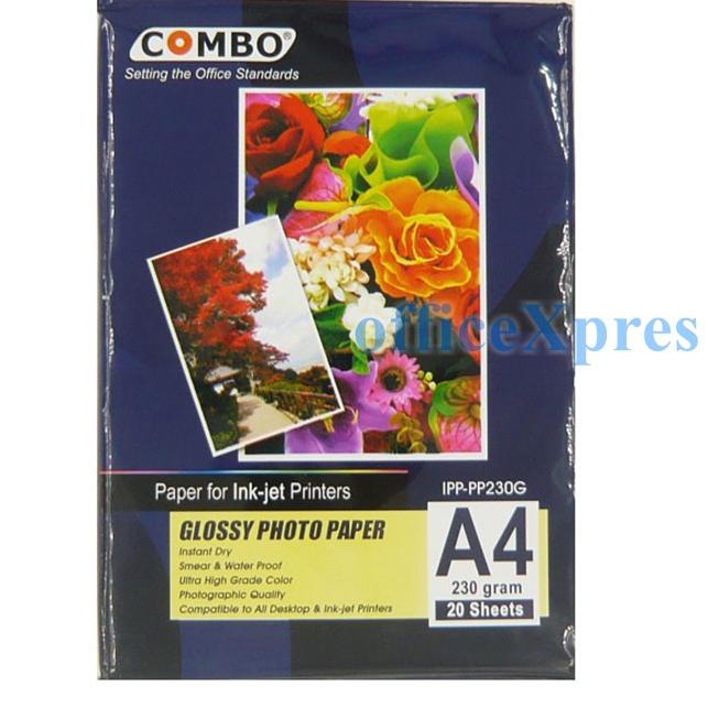 

Produk 8IHFM Glossy Photo Paper / Kertas Foto A4 230 gr Combo 58