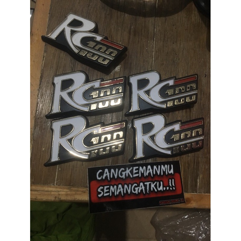 EMBLEM SAYAP RC100 ORI NOS