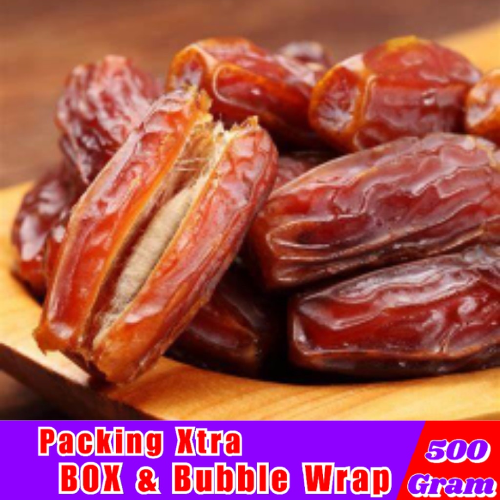 

Korma Raja 500gr Cemilan Khas Takjil Ramadhan / Kurma Mesir Golden Valley Premium ORIGINAL 100% - Hufaida Snack makanan ringan