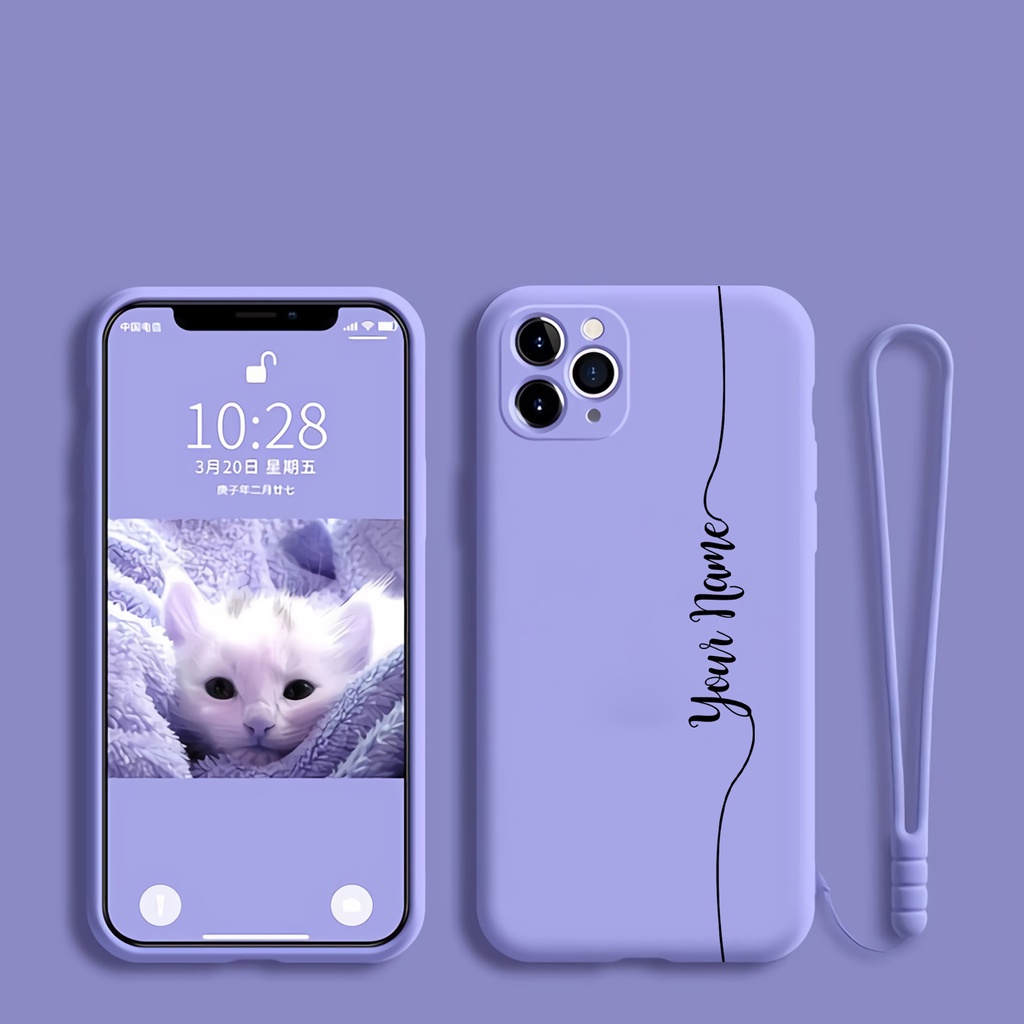 Case Liquid Silicone bisa request nama Softcase Macaroon Case hp for XIAOMI REDMI 5A NOTE 5A REDMI 9